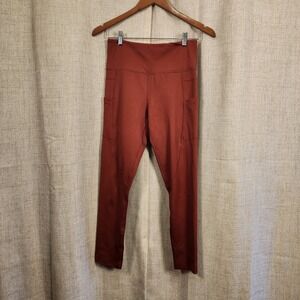 Zyia Active High Waisted Leggings Size 6-8 (S/M) Lot of 4 Pockets Floral Stretch